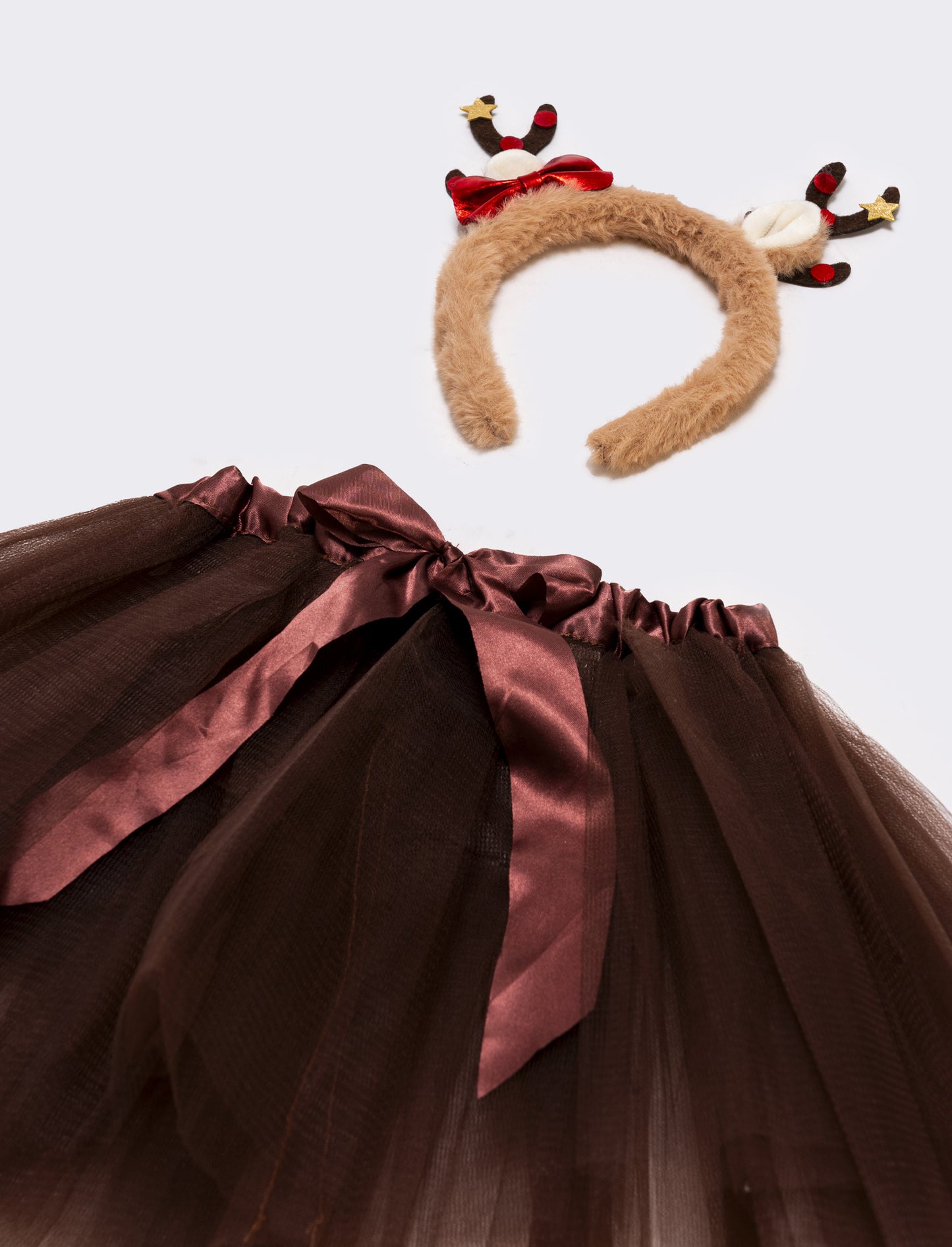 Travestimento bambina natale percorsi - Beige