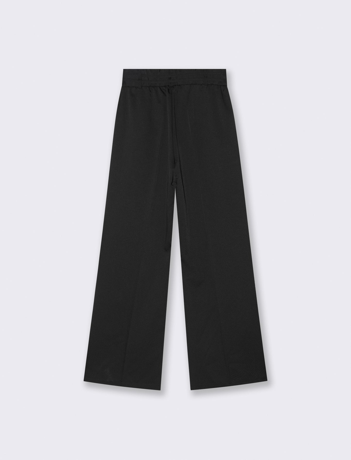 PANTALONE CON LACCI - Nero