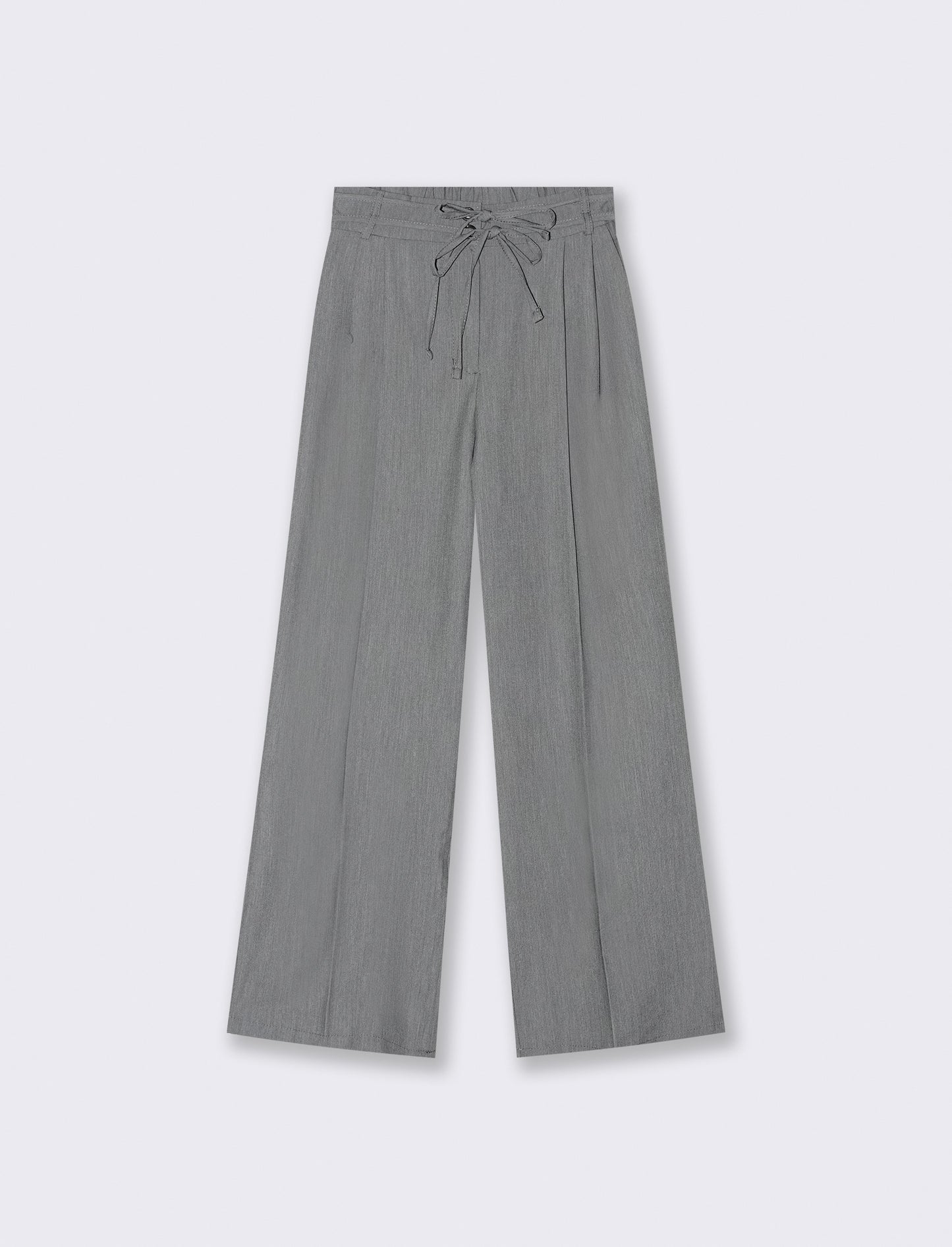 PANTALONE CON LACCI - Grigio