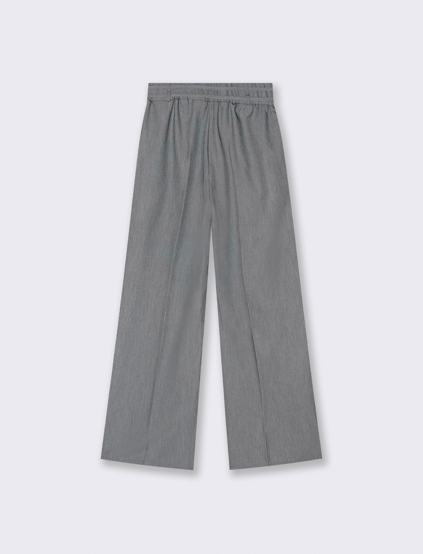 PANTALONE CON LACCI - Grigio