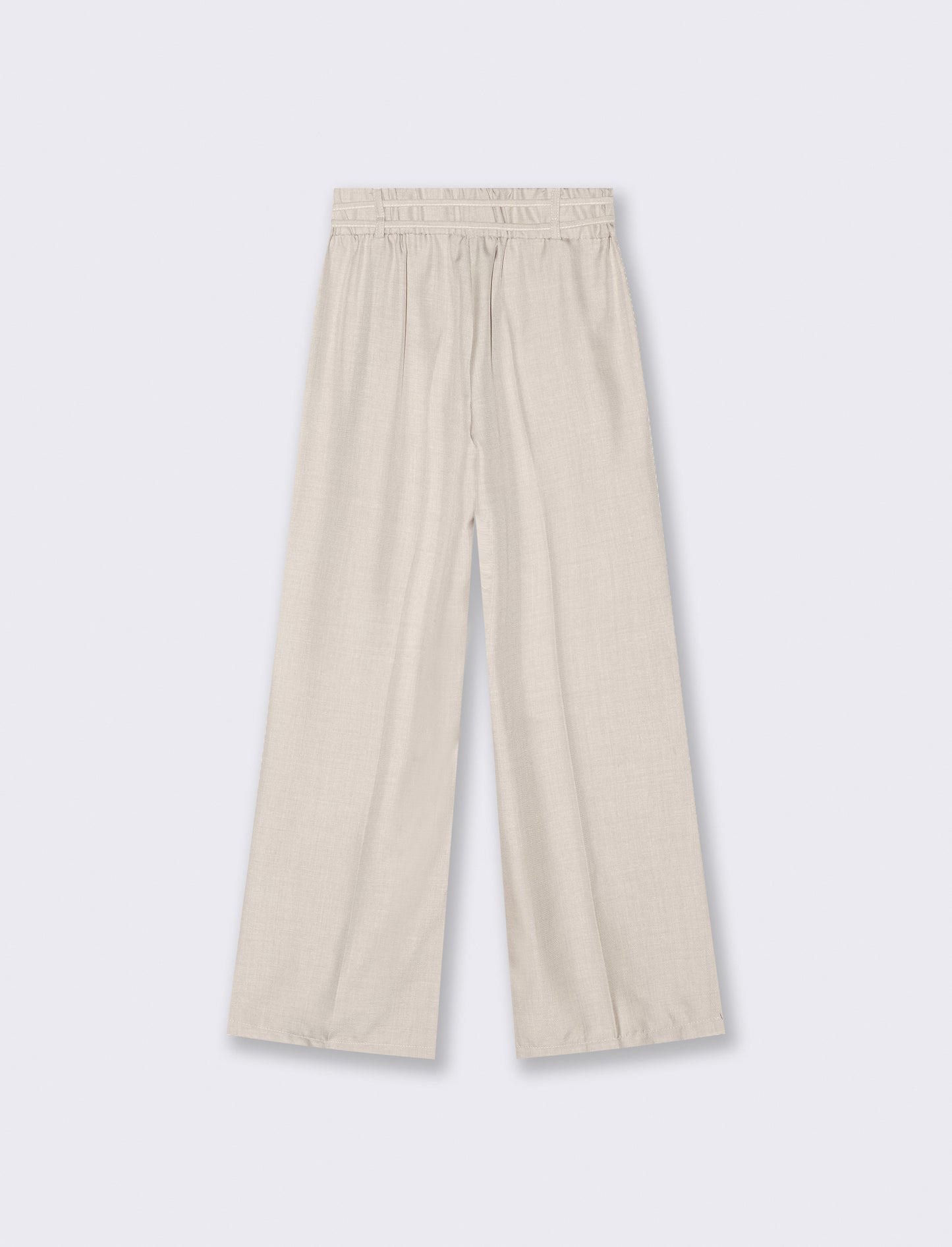 PANTALONE CON LACCI - Beige