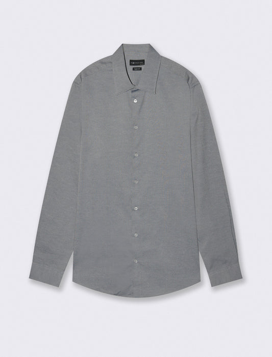 Camicia Oxford Regular Fit in Cotone - Blu