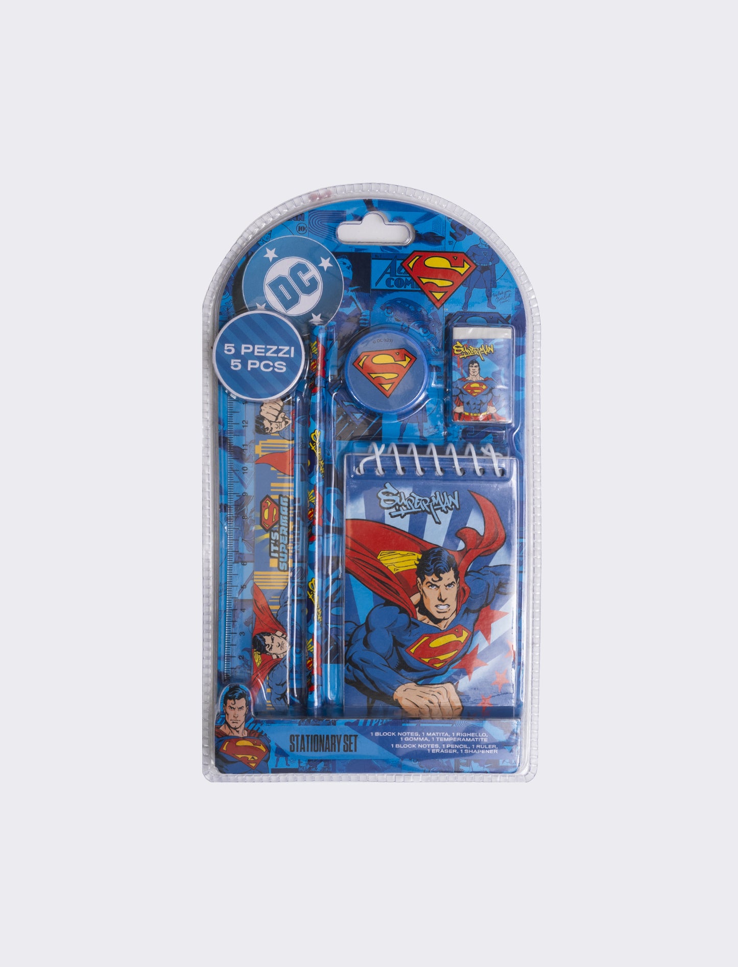 Set stationery licenze bambino - Blu