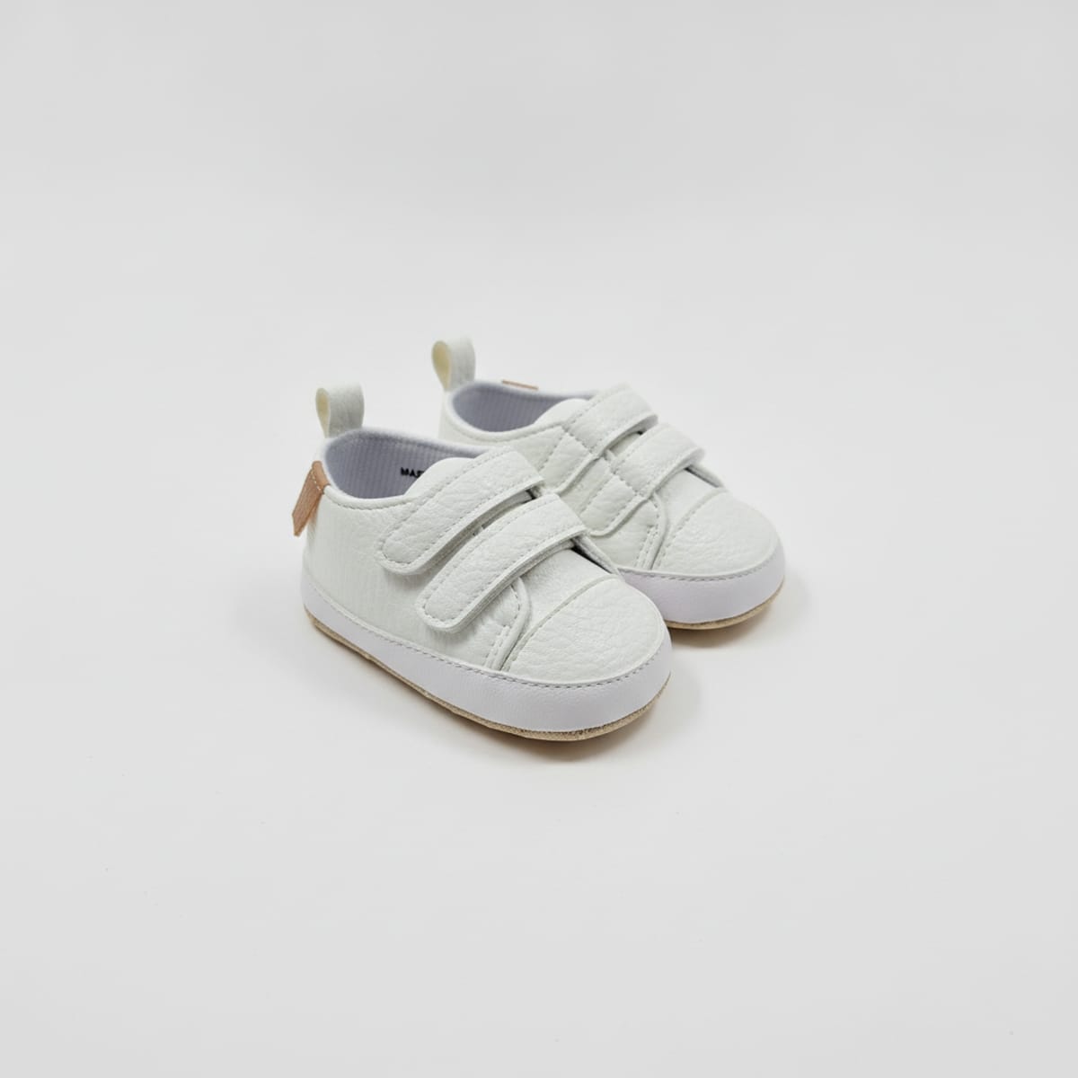Sneakers con strappi da neonato - Bianco