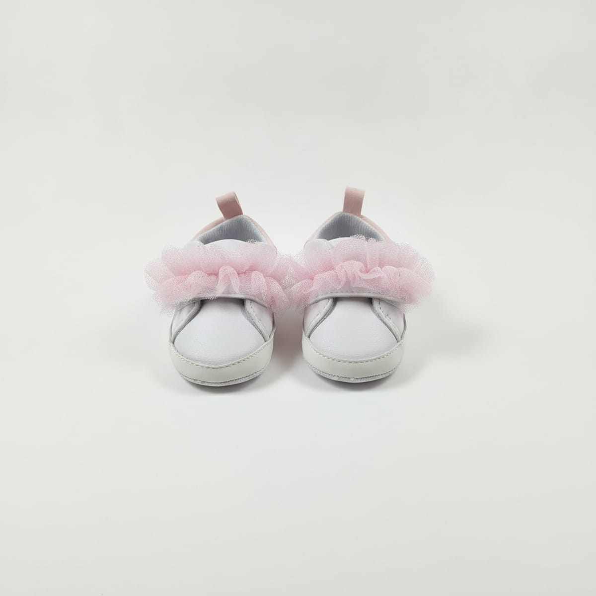 Scarpa con strappo da neonata - Bianco