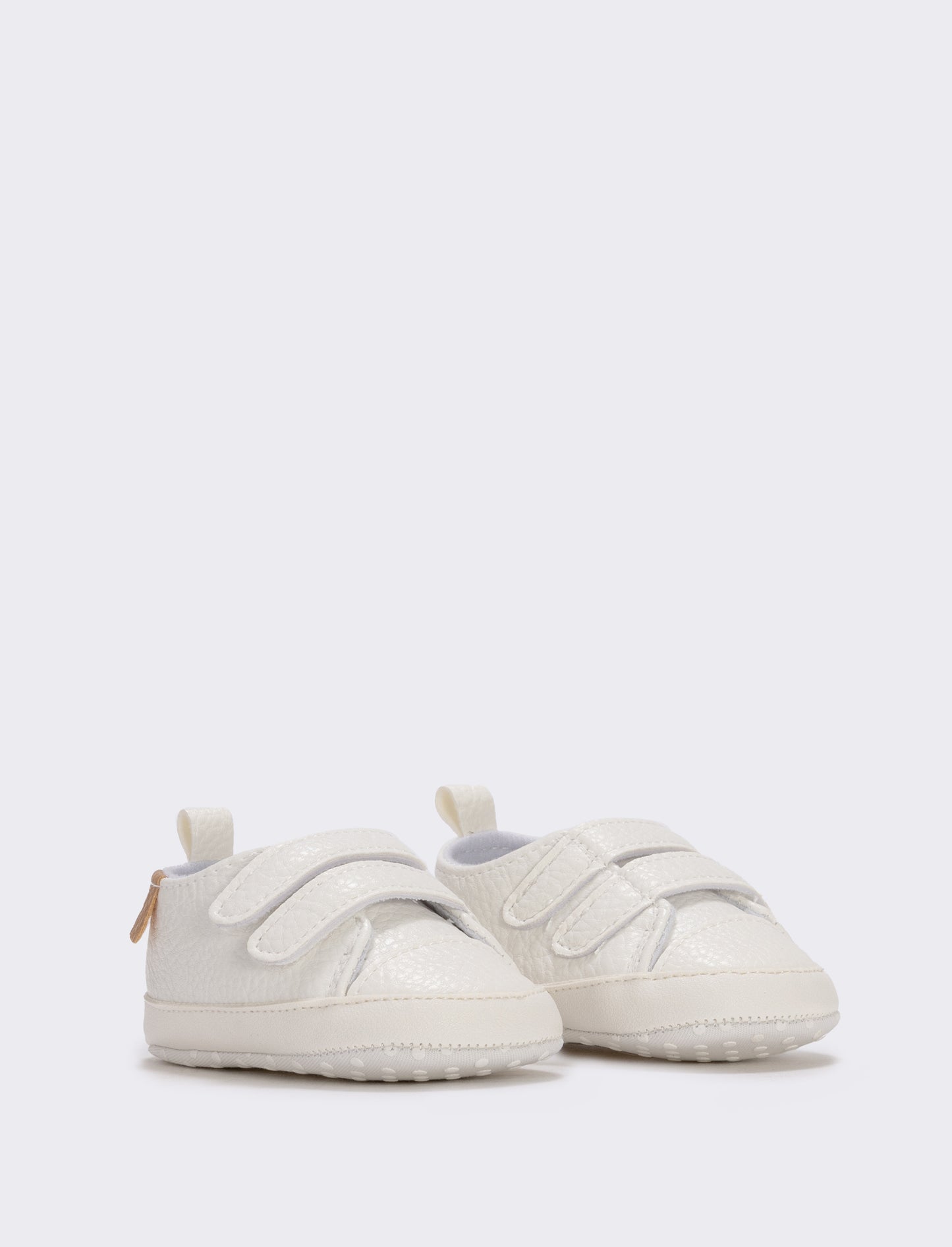 White Non-Slip Baby Shoes - White