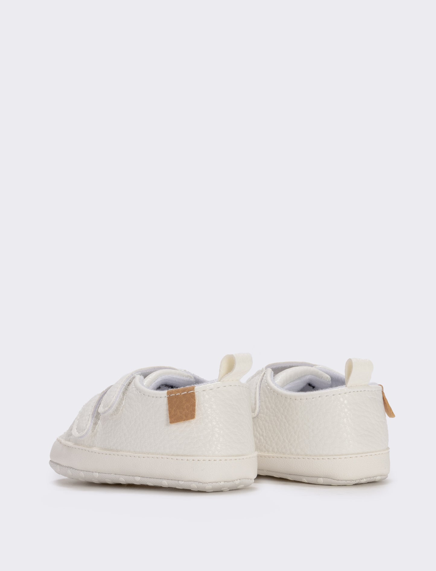 White Non-Slip Baby Shoes - White