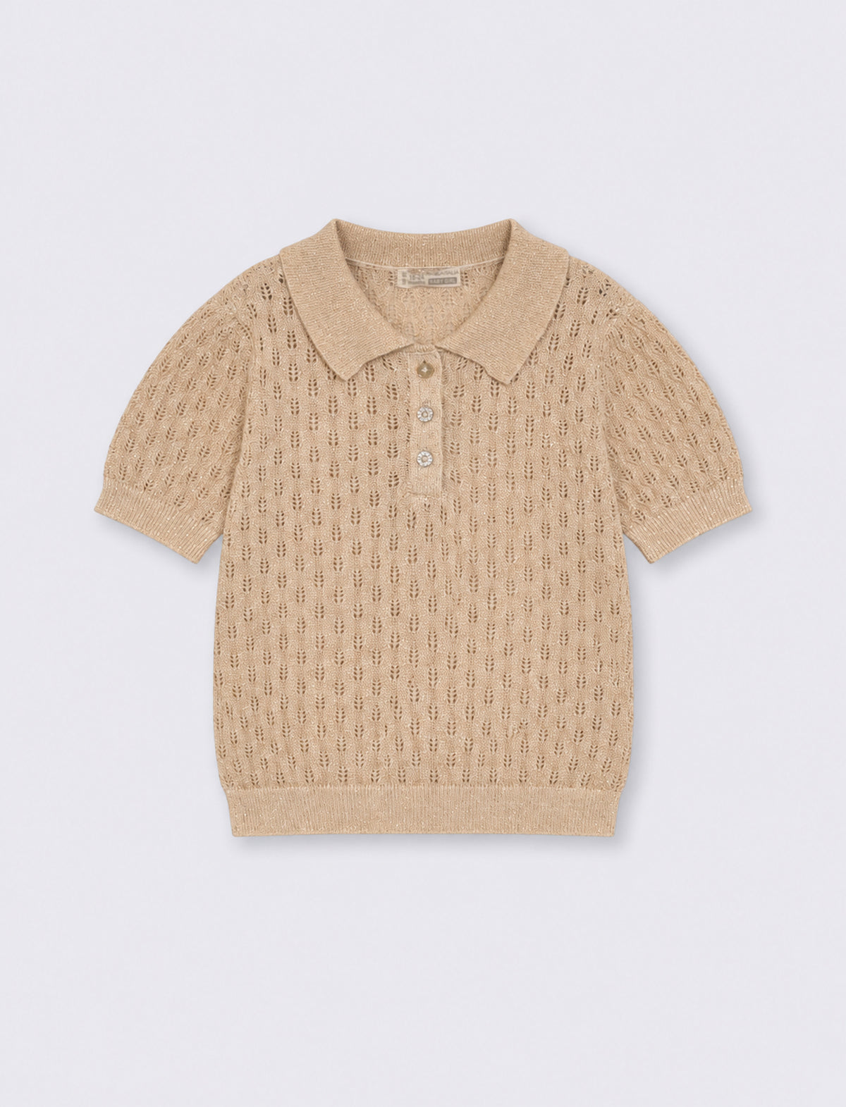 Maglia modello polo - Oro