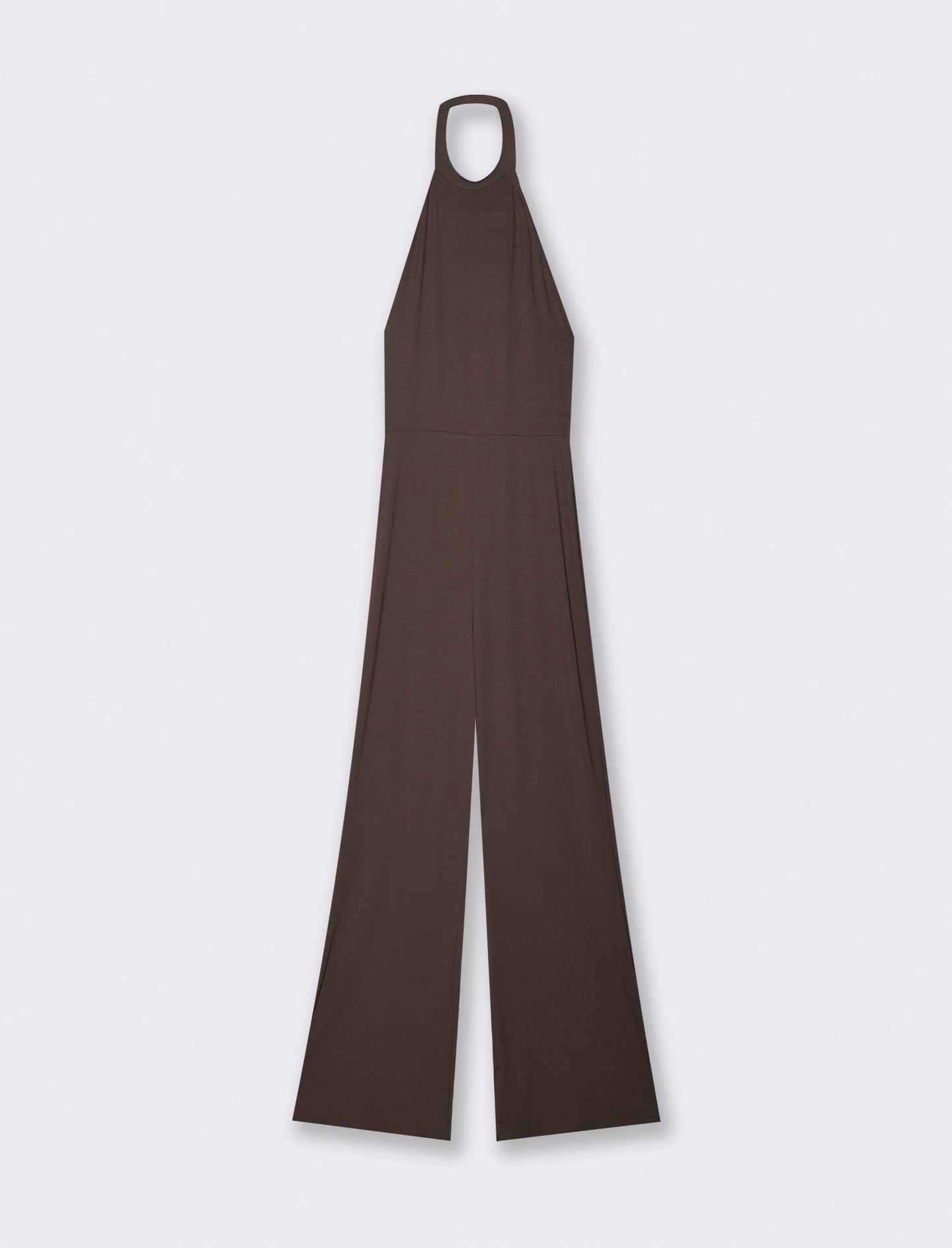 Jump suit con scollo halterneck - Moro