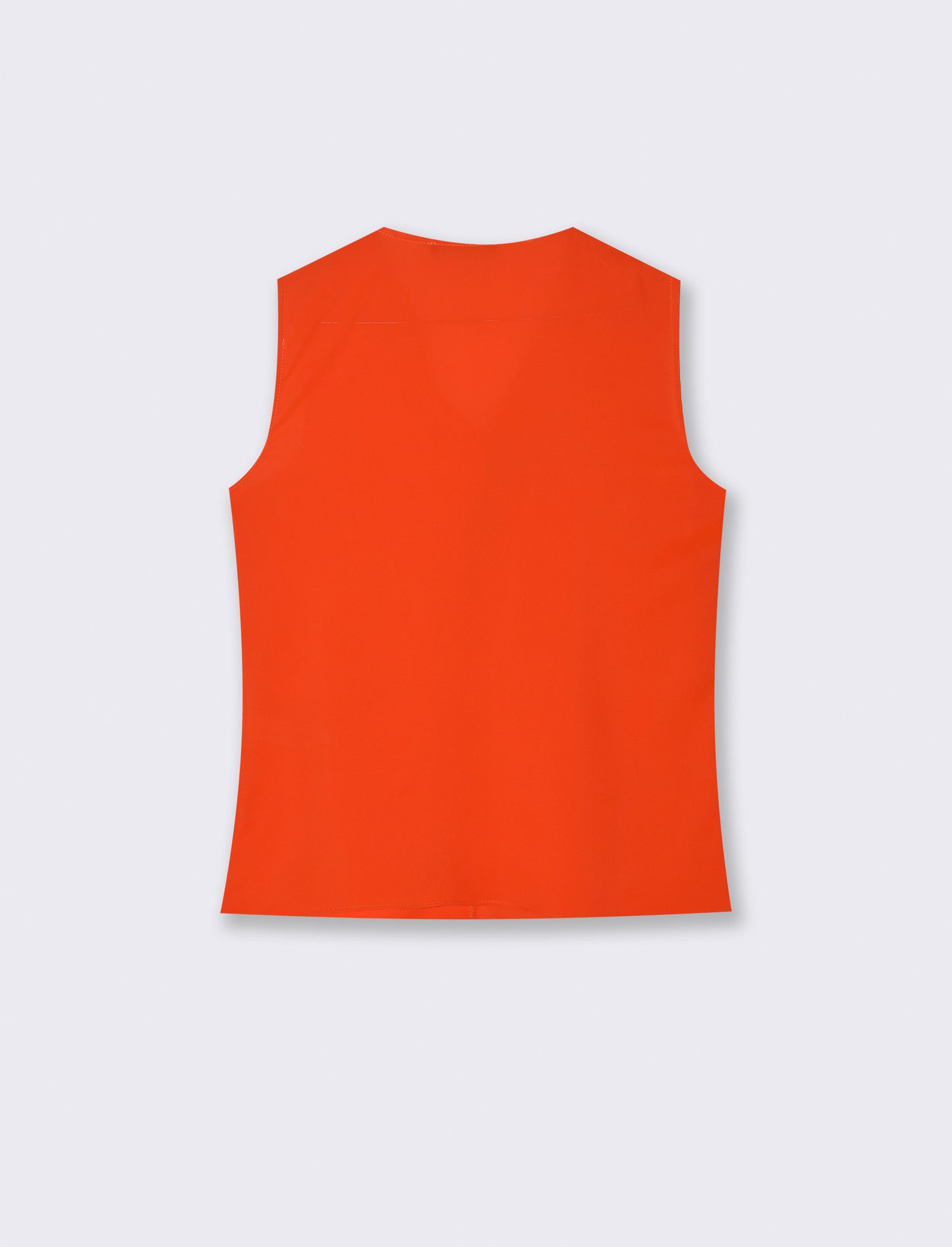 Top con rouches sul davanti - Corallo