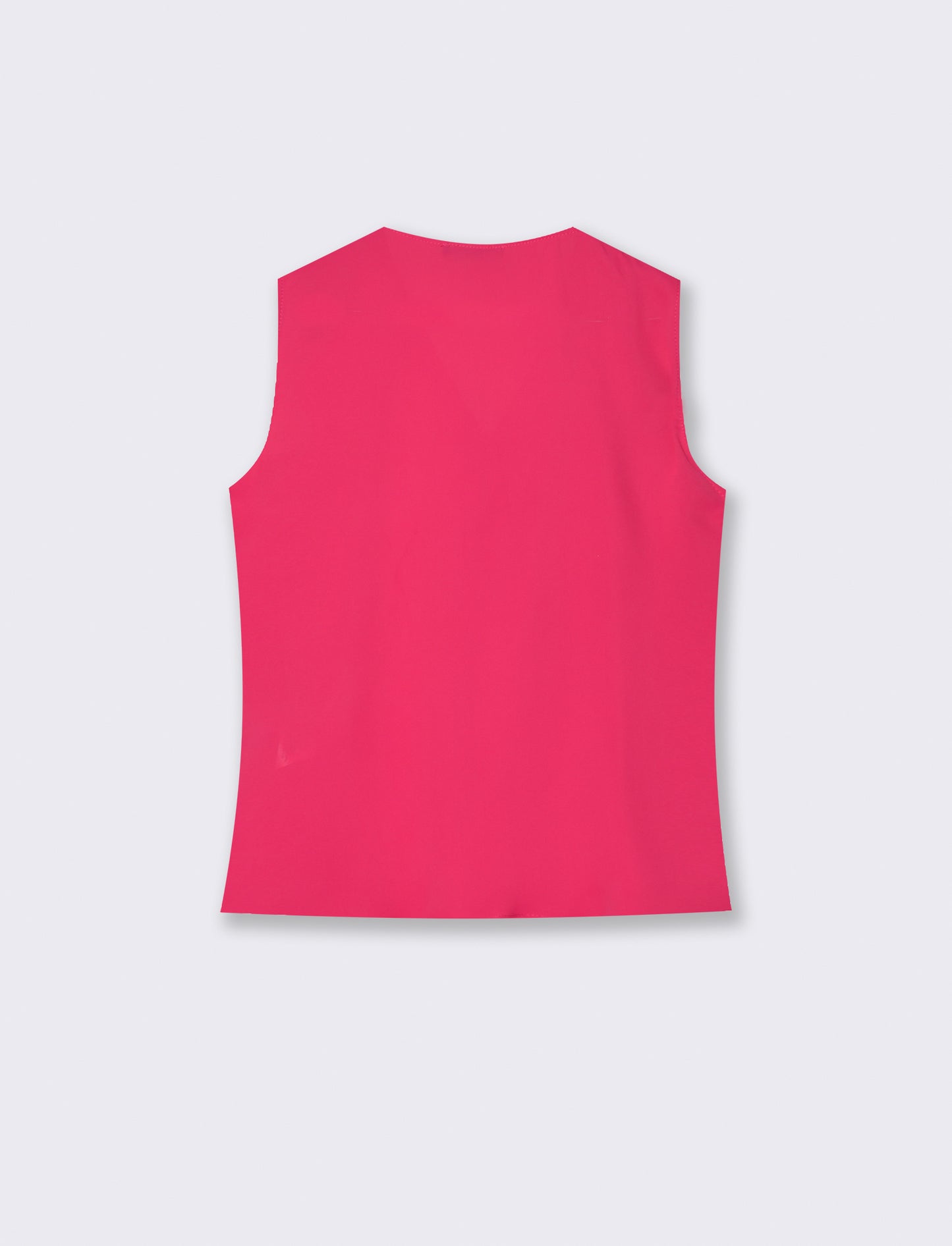 Top con rouches sul davanti - Fuxia