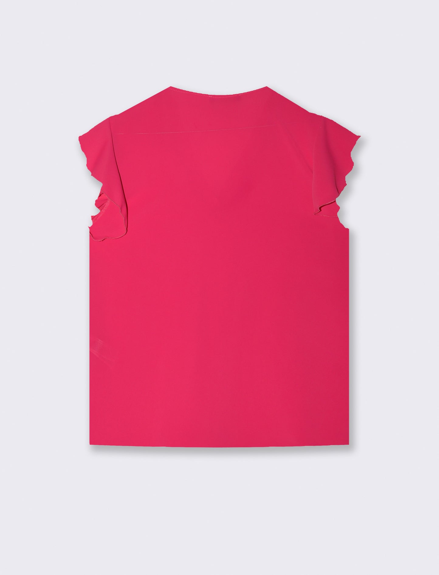 Casacca con rouches - Fuxia