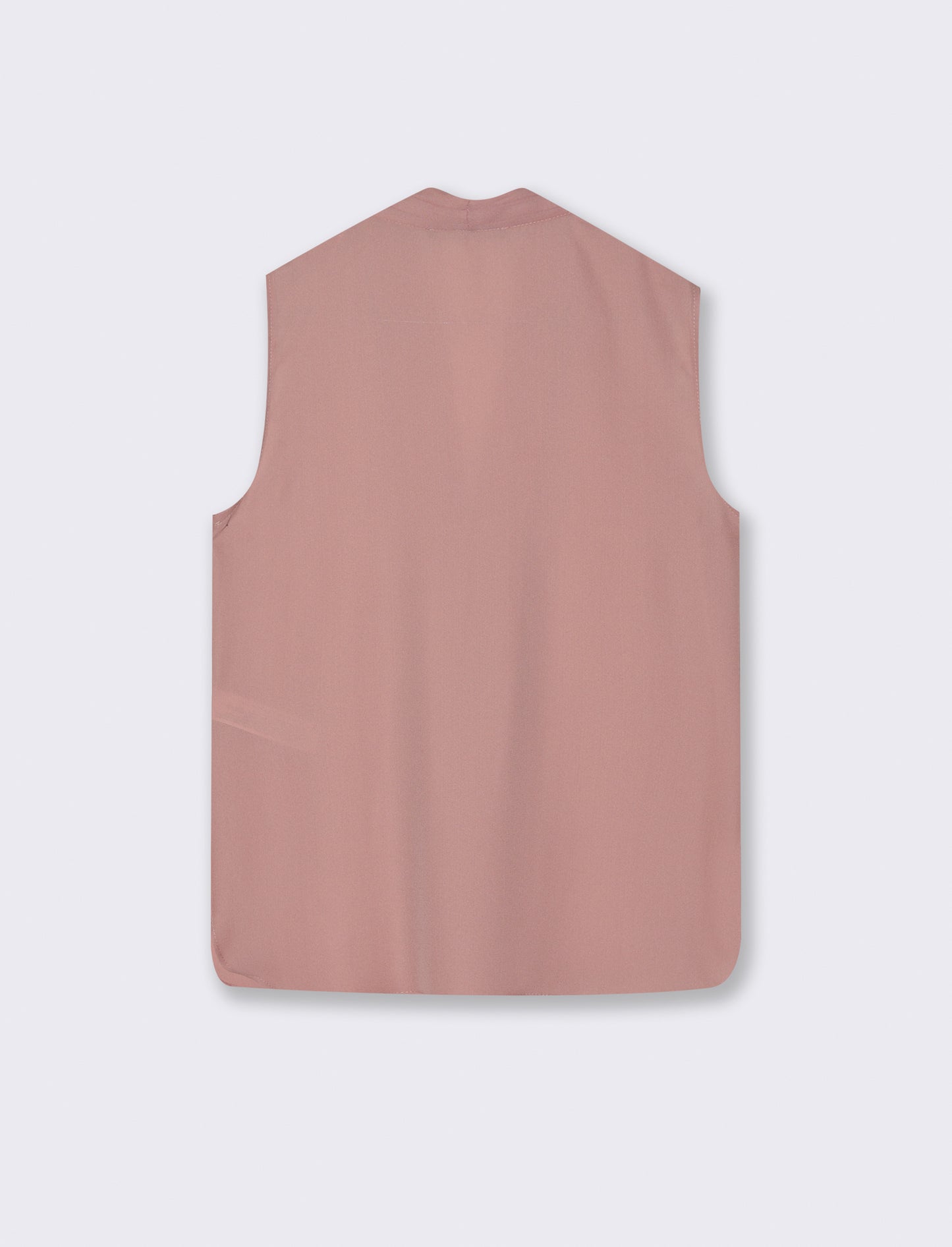 Top con scollo a V - Rosa