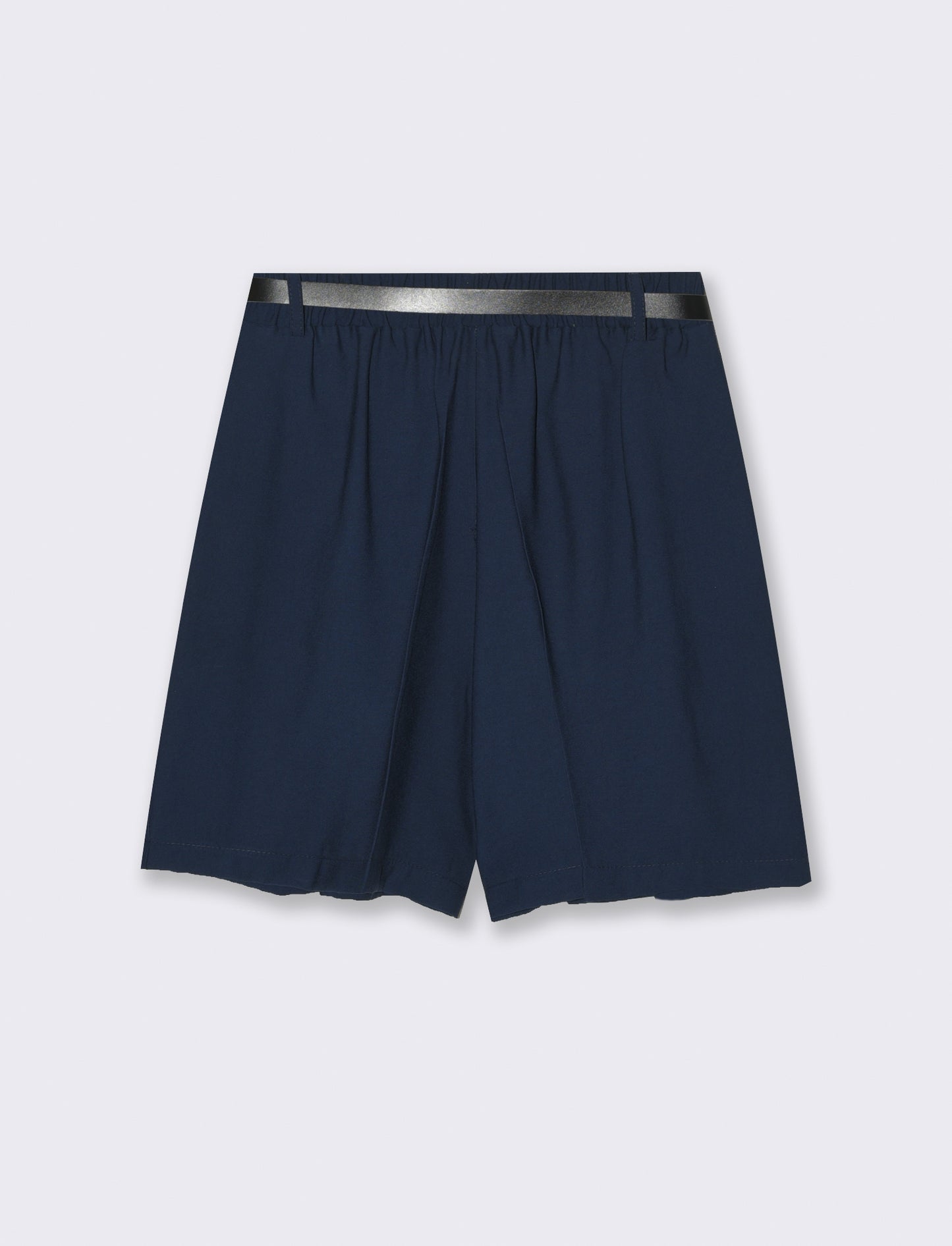 Short con cintura - Blu