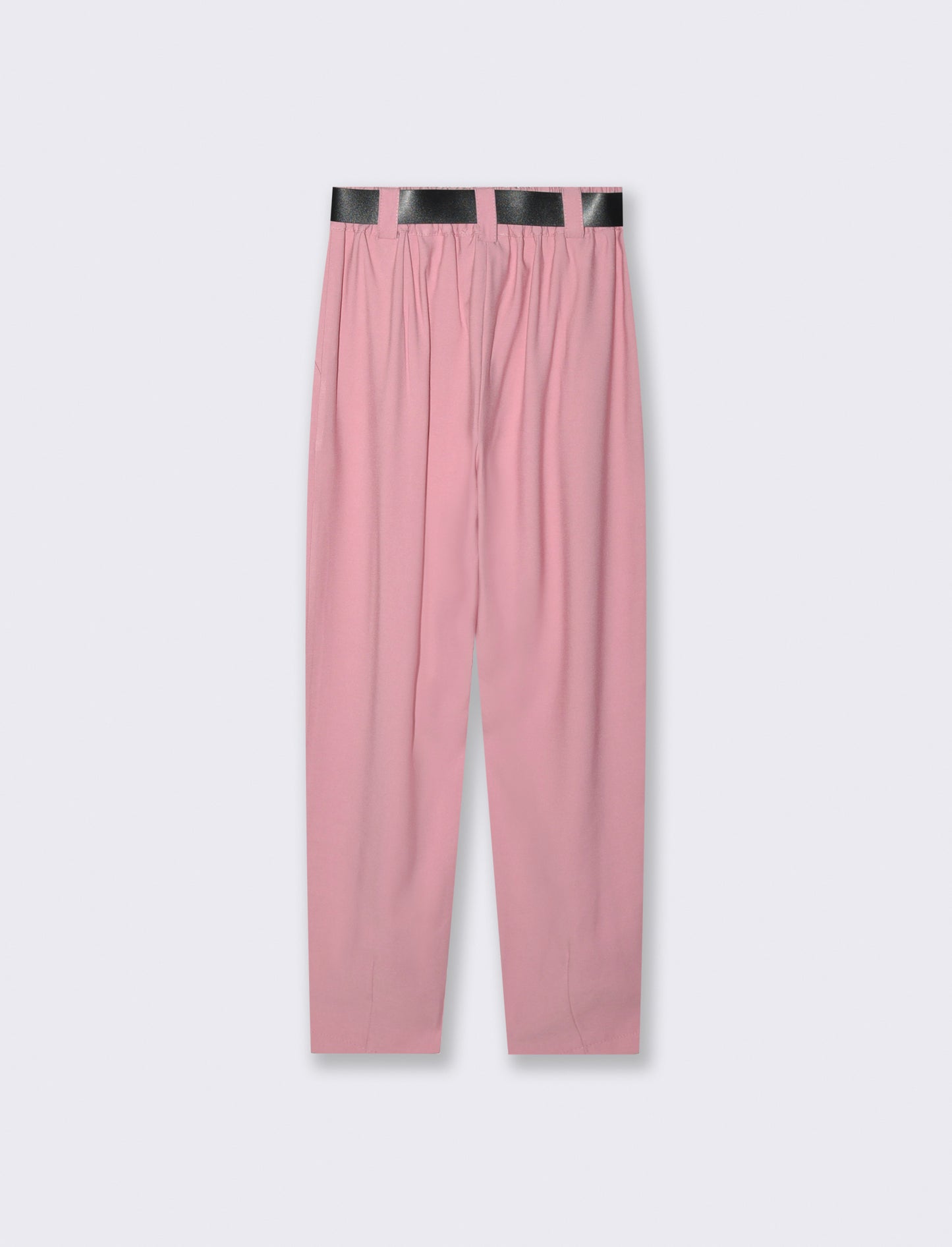 Pantaloni con cintura - Rosa