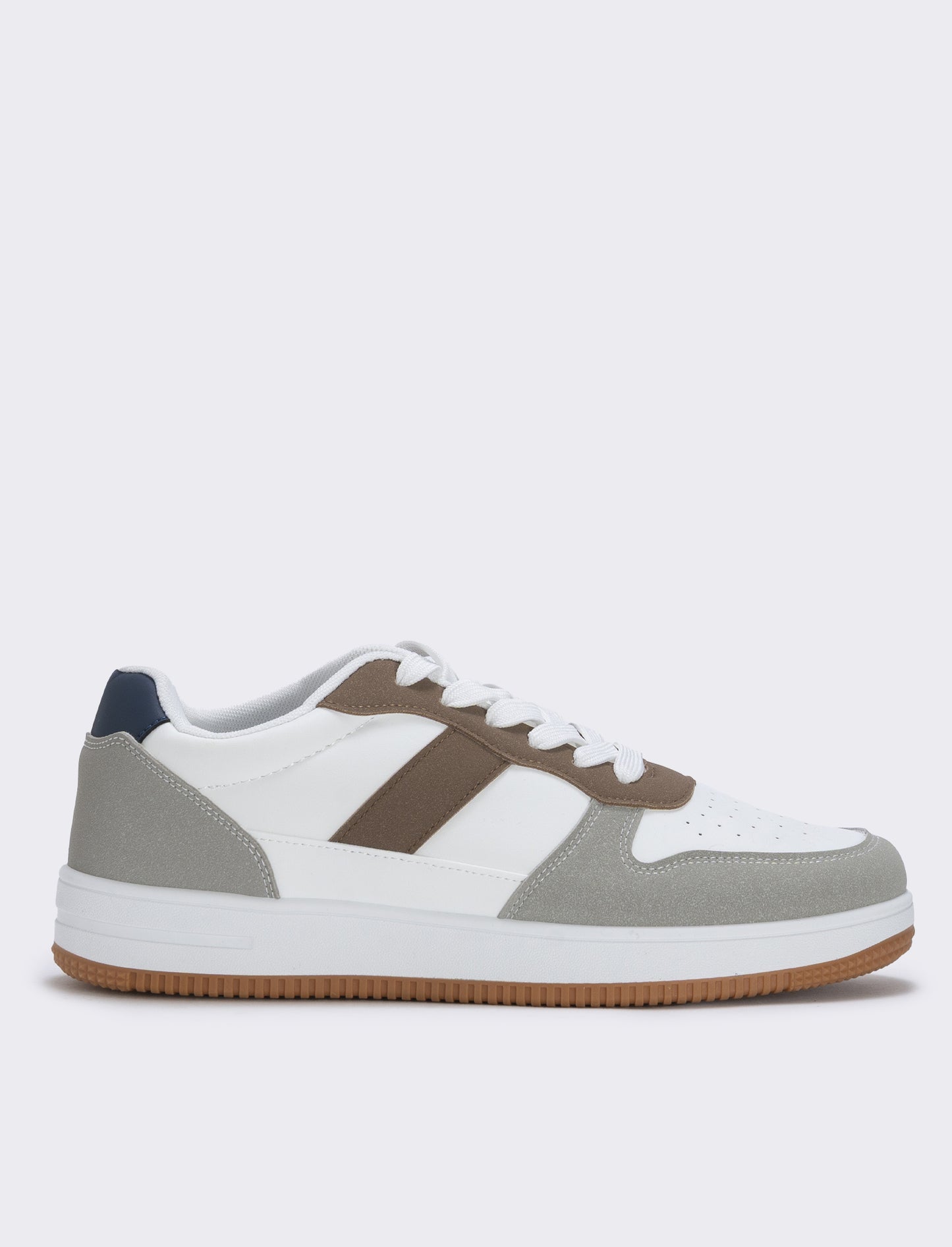 Sneakers bianche in poliuretano uomo - Bianco