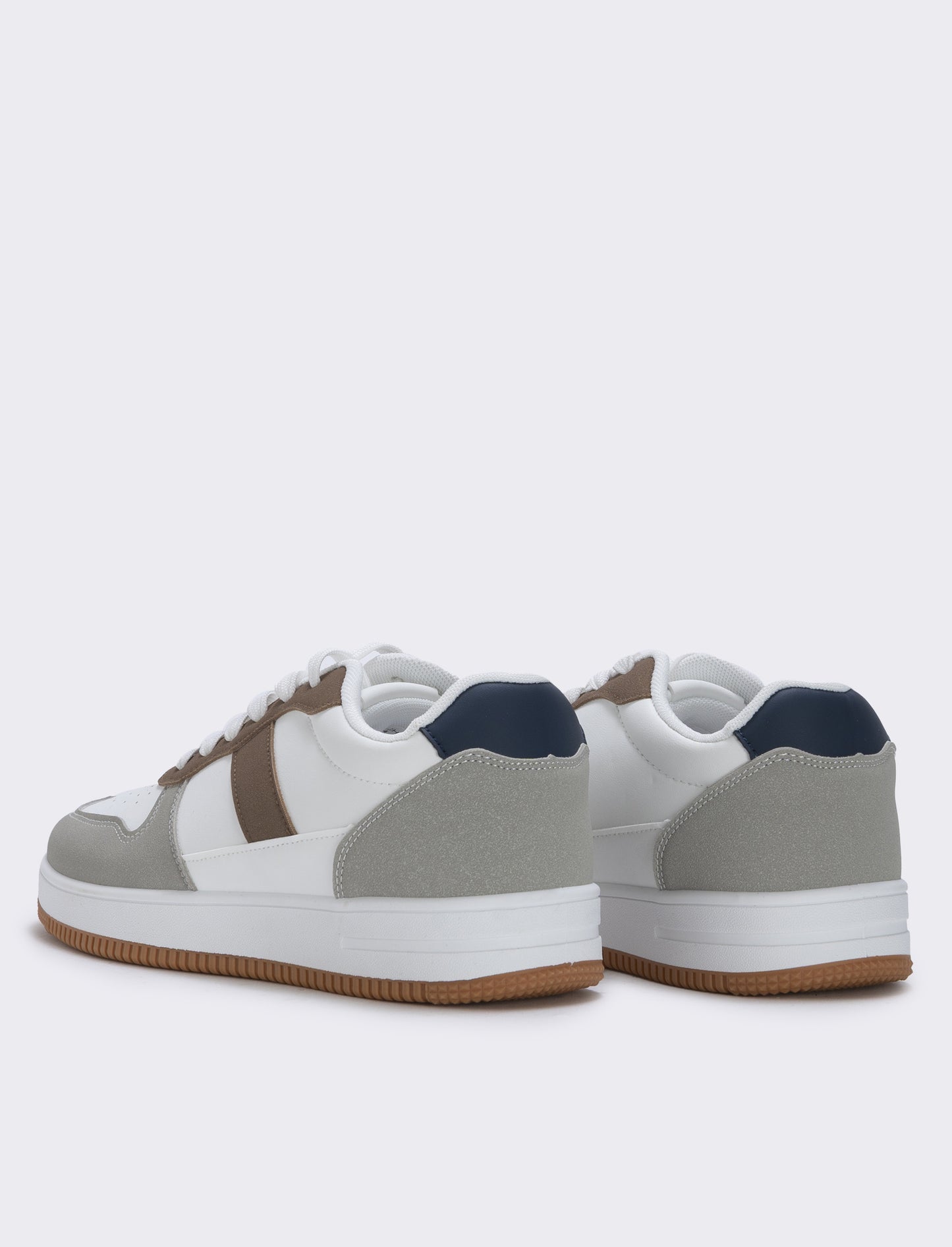 Sneakers bianche in poliuretano uomo - Bianco