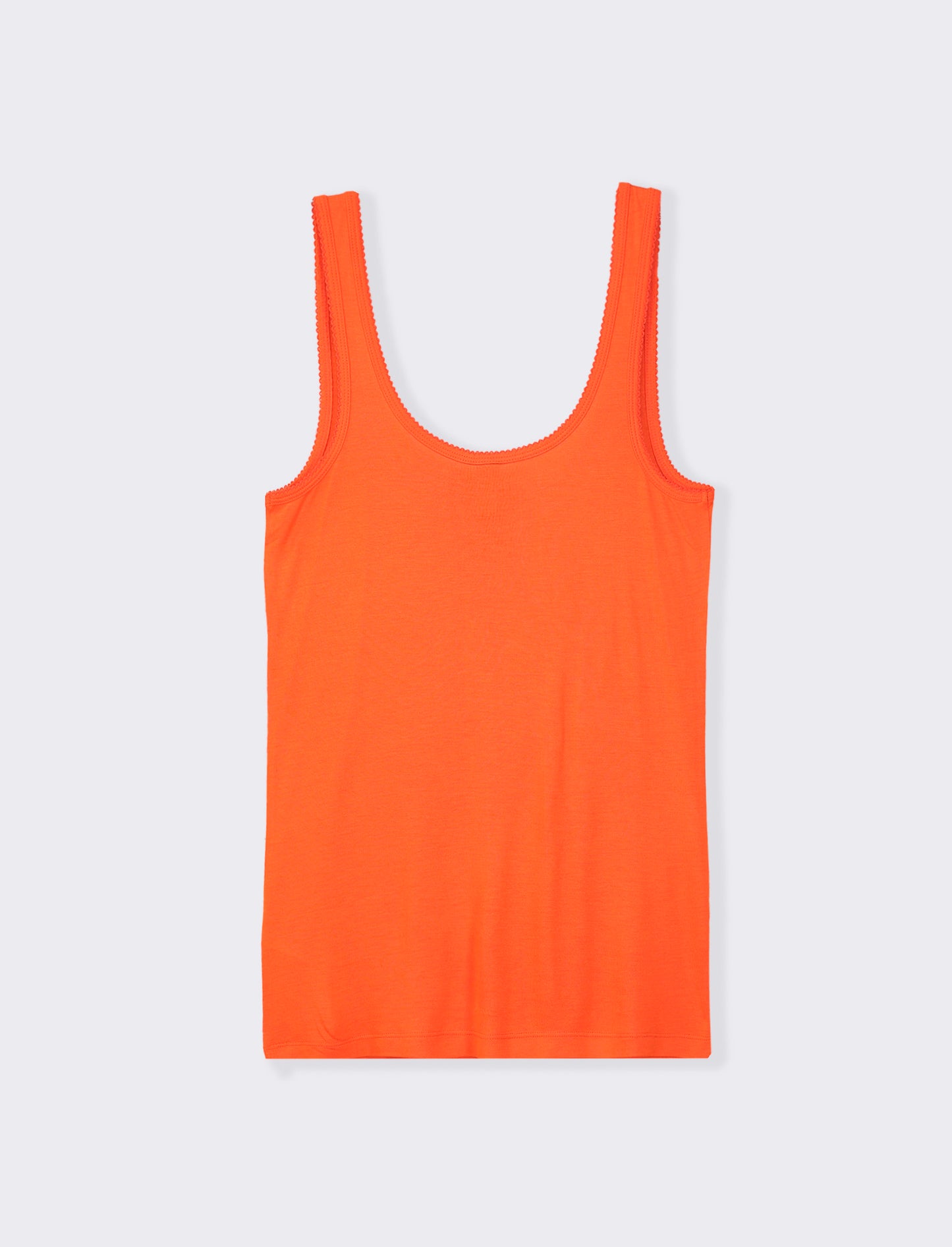 Bielastic Slim Fit Cropped Top - Orange