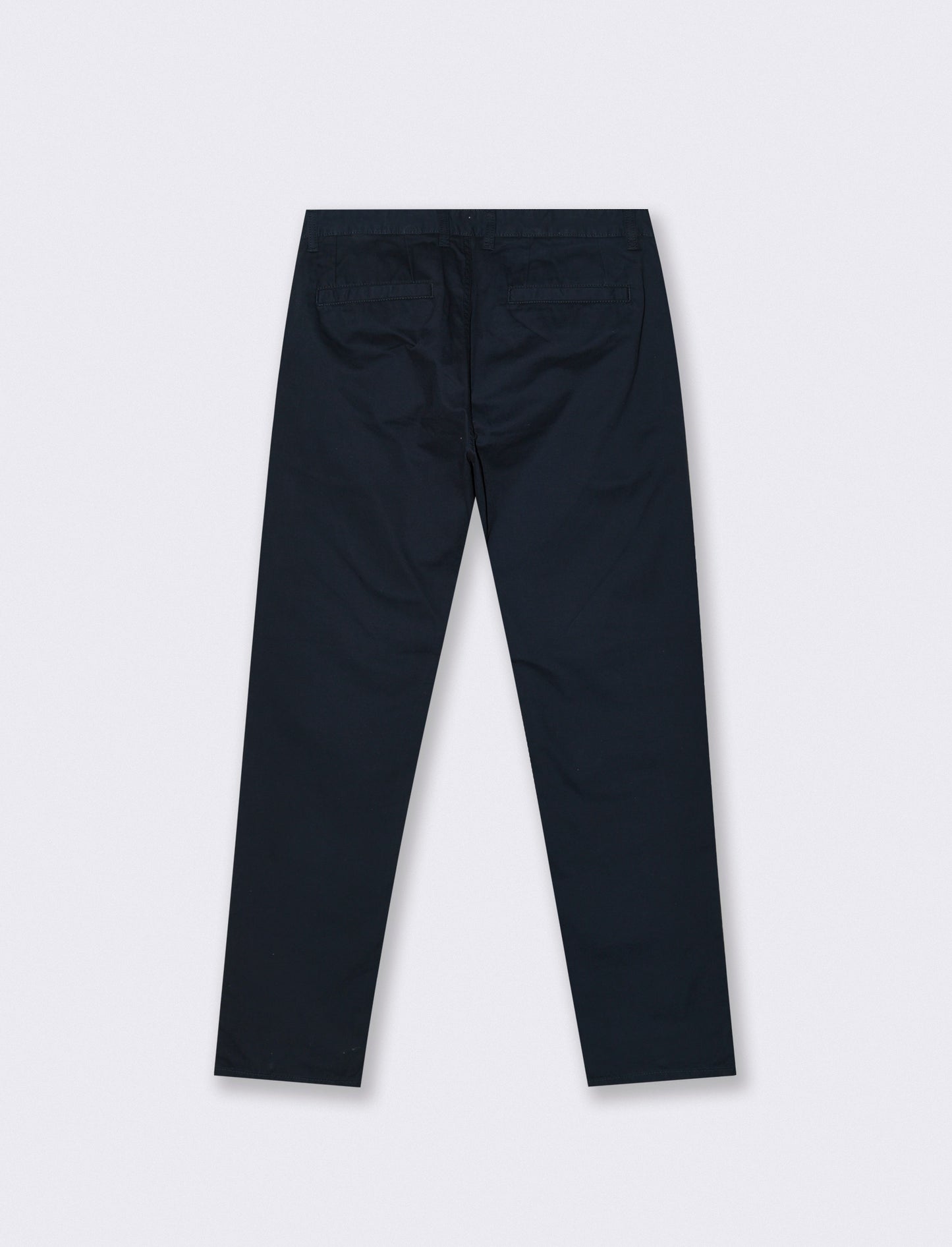 Pantaloni Chino Regular Fit in Cotone - Blu
