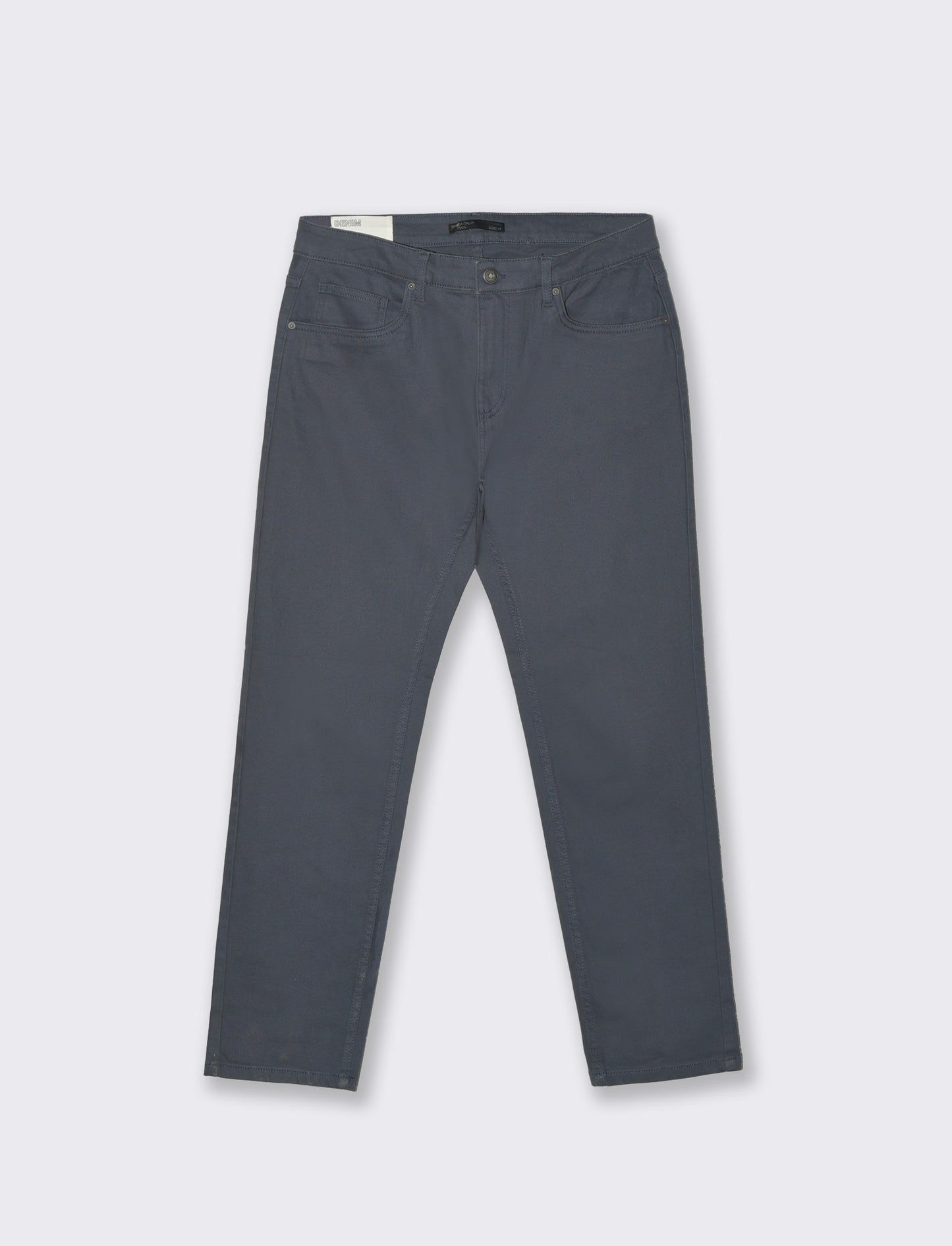 Pantaloni Slim Fit 5 Tasche Effetto Slavato - Avion