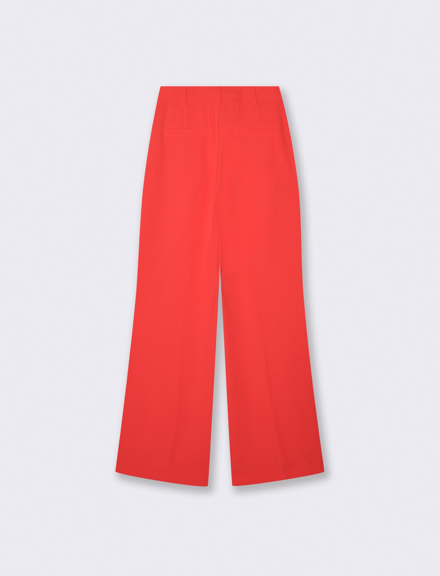 Pantalone a vita alta con gamba larga - Aragosta
