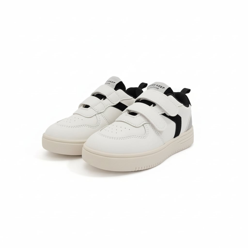 Sneakers con strappi da bambino - Bianco