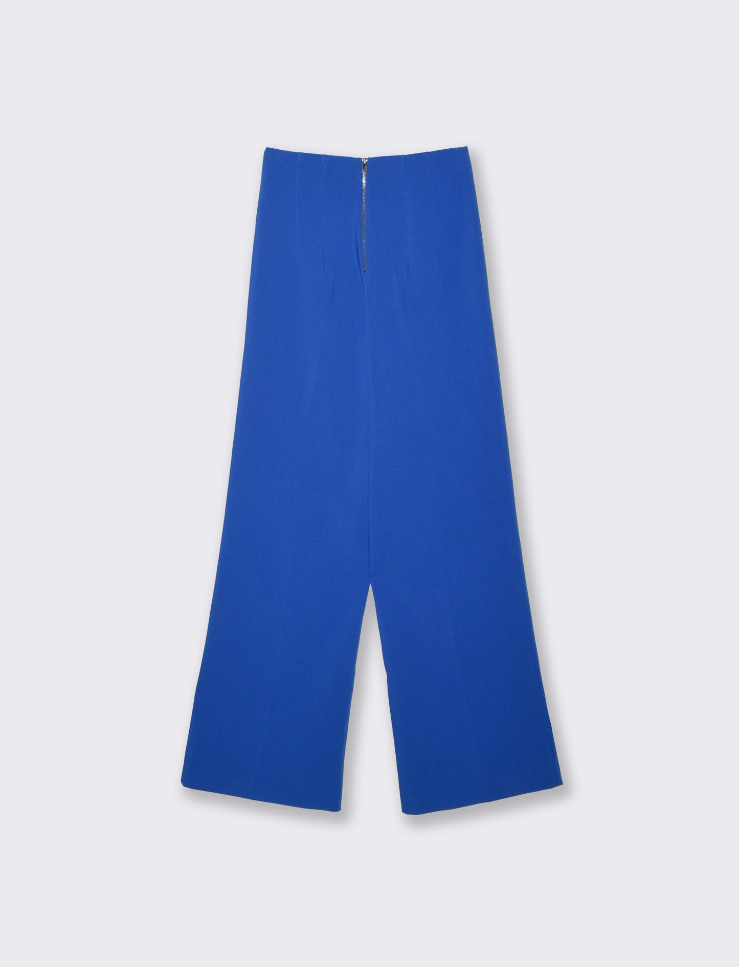 Super High Waist Wide Leg Pants - Blue