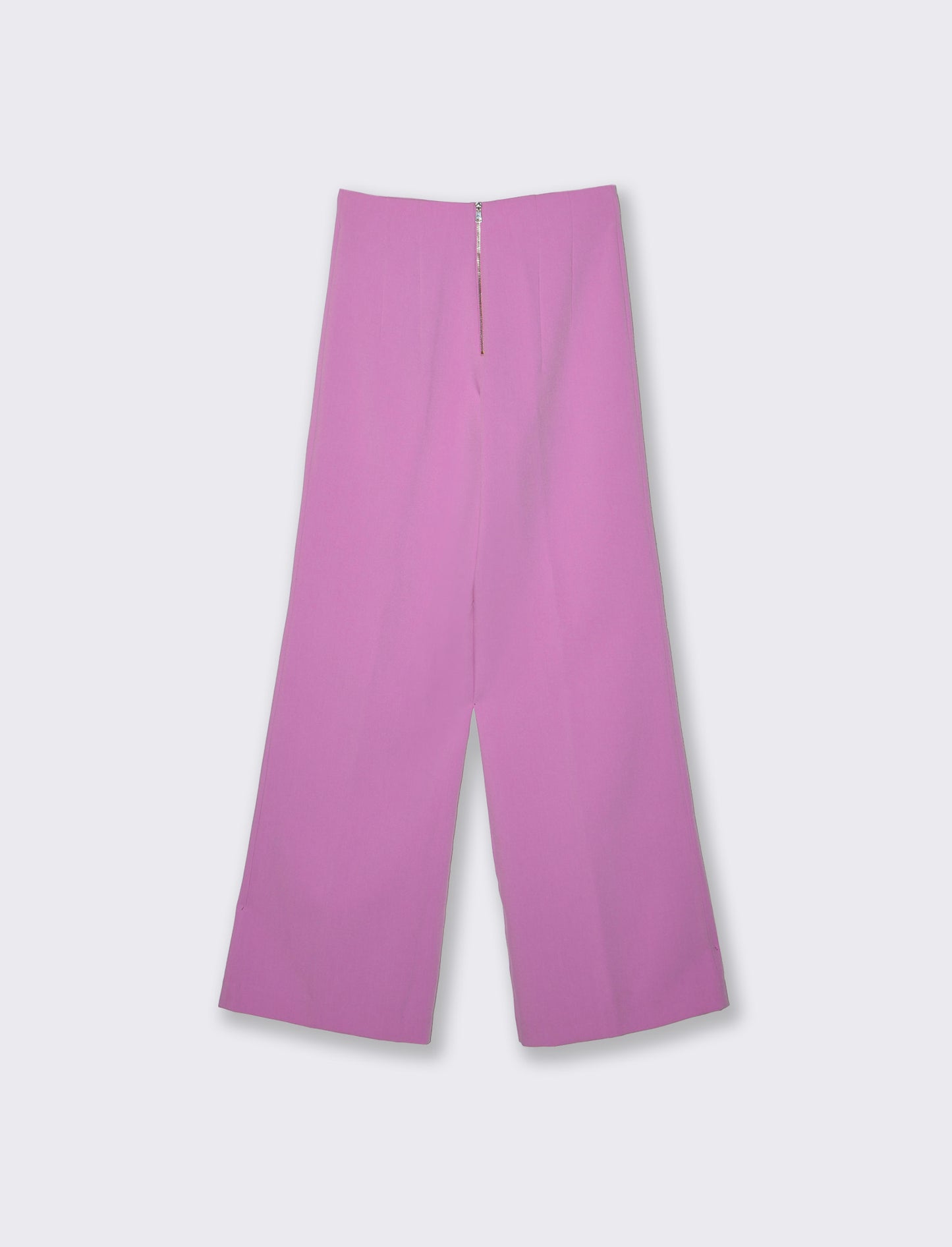 Super High Waist Wide Leg Pants - Purple