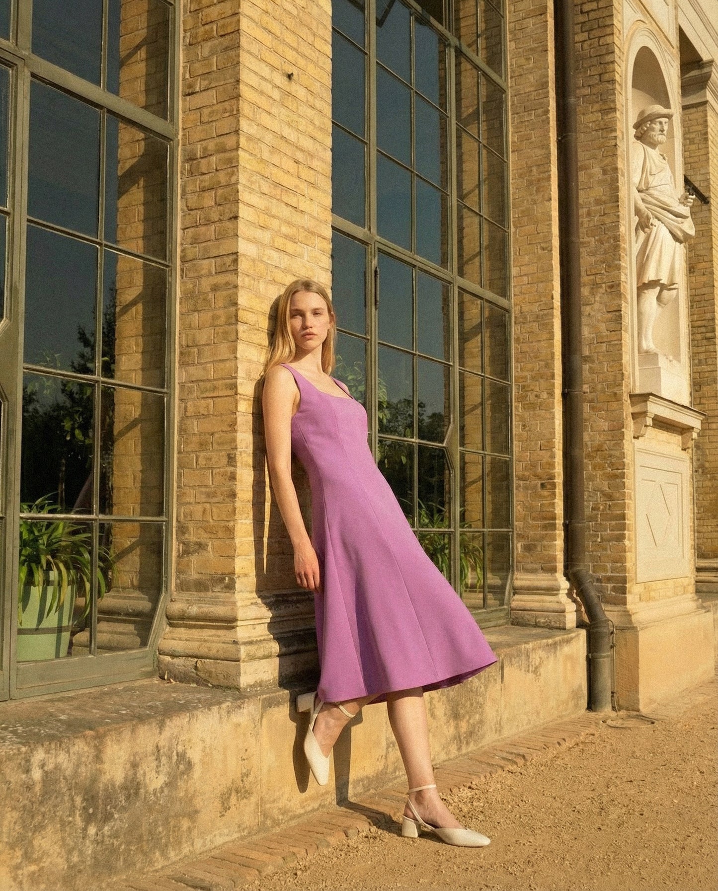 VESTITO MID - Viola orchidea