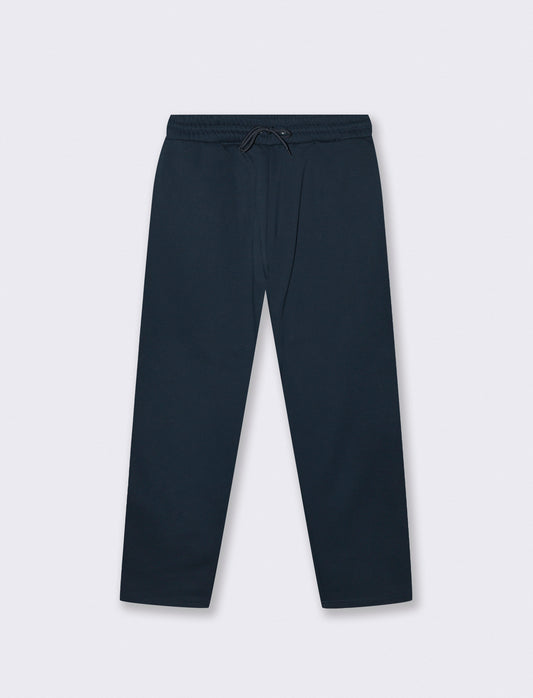 Straight Leg Jogger Sweatpants - Blue