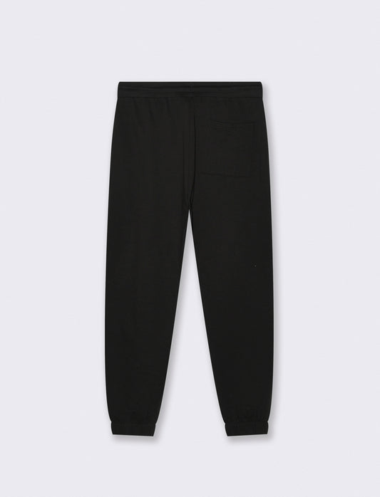 Basic Sweatpants with Pockets - Black