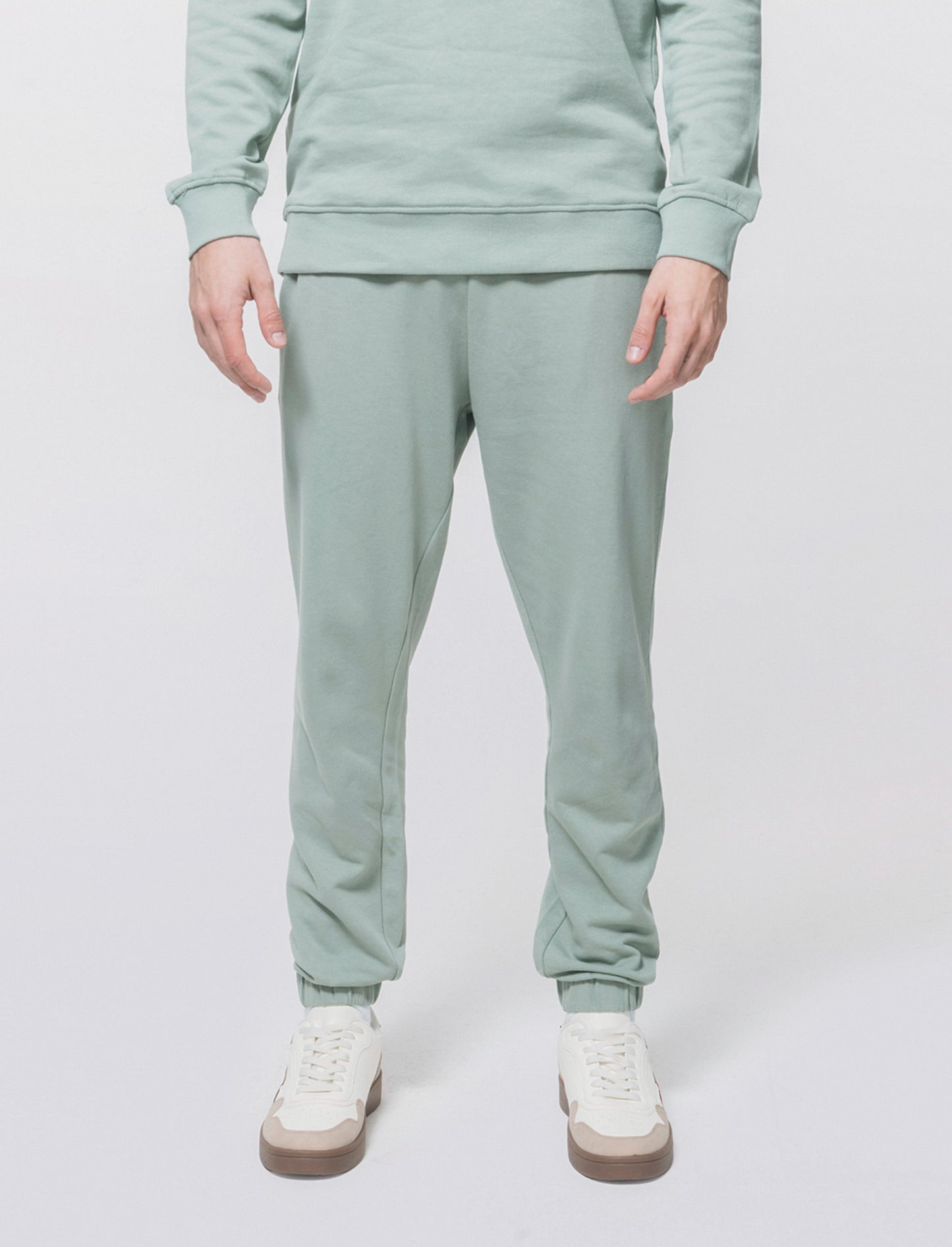 Basic Sweatpants with Pockets - Green