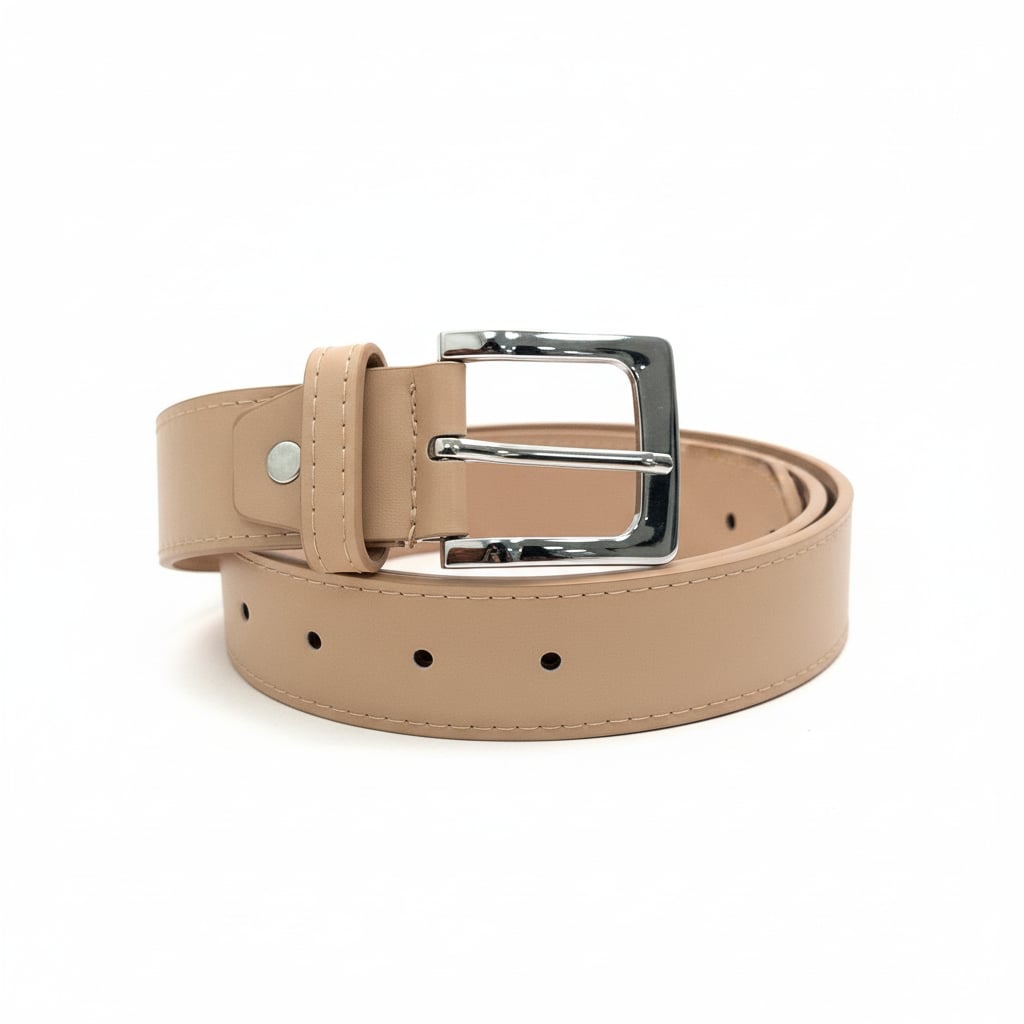 Cintura basic uomo - Beige