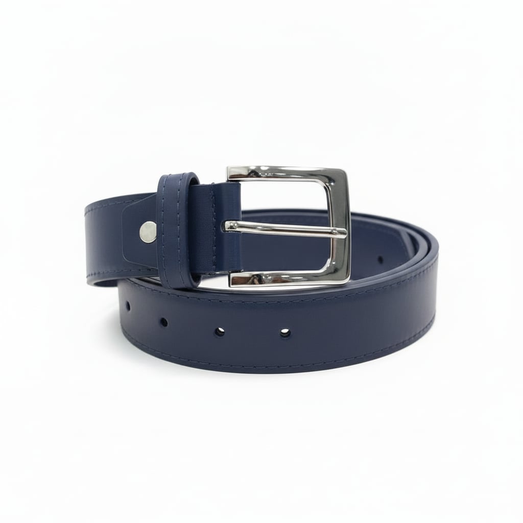 Cintura basic uomo - Blu