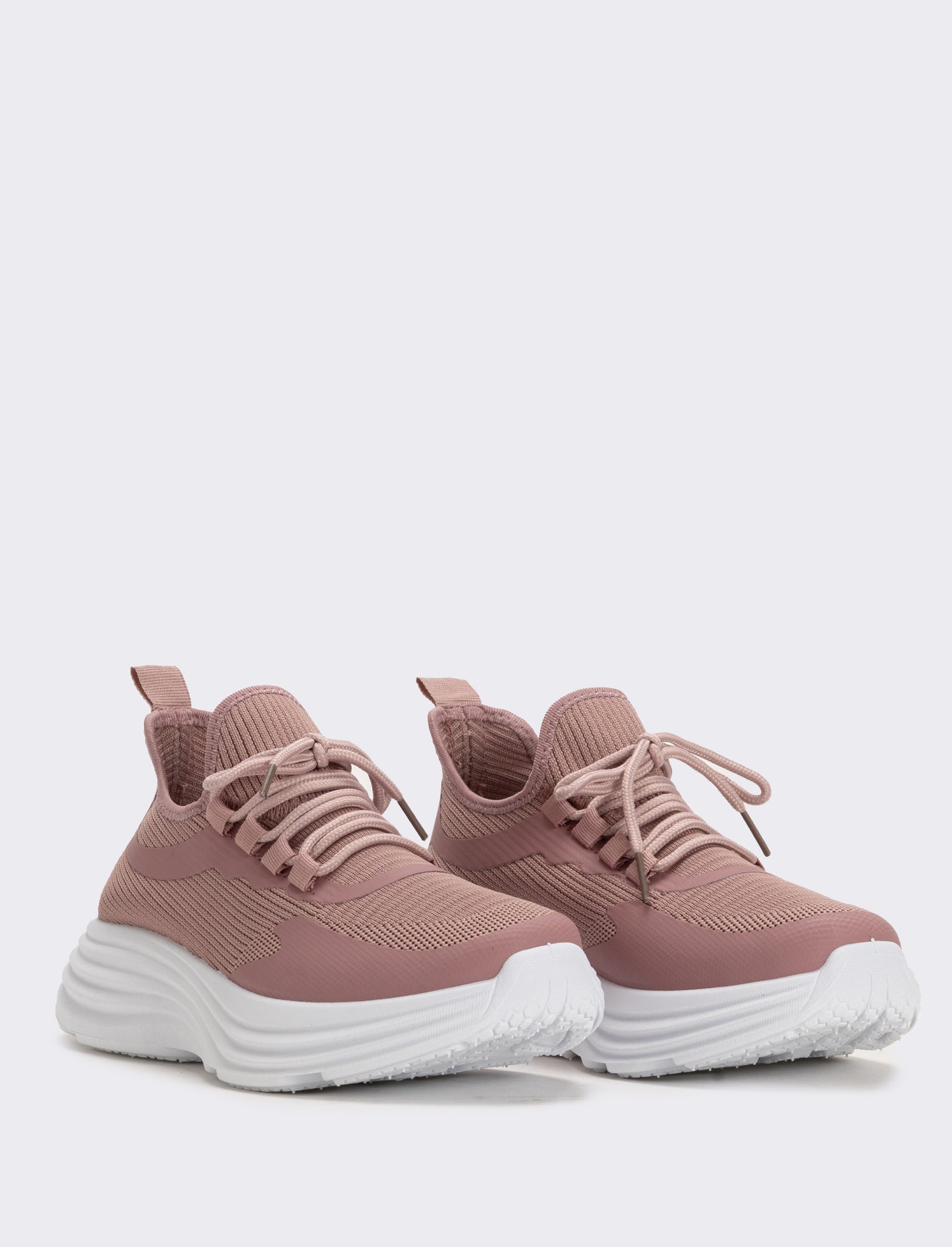 Technical fabric athletic sneakers - Pink
