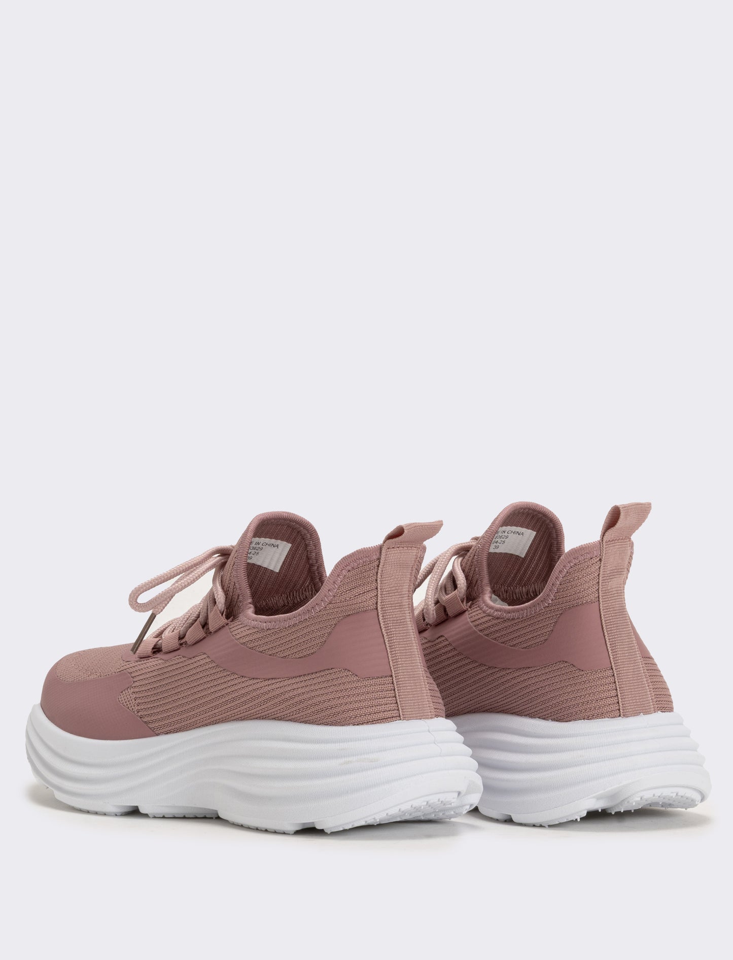 Technical fabric athletic sneakers - Pink
