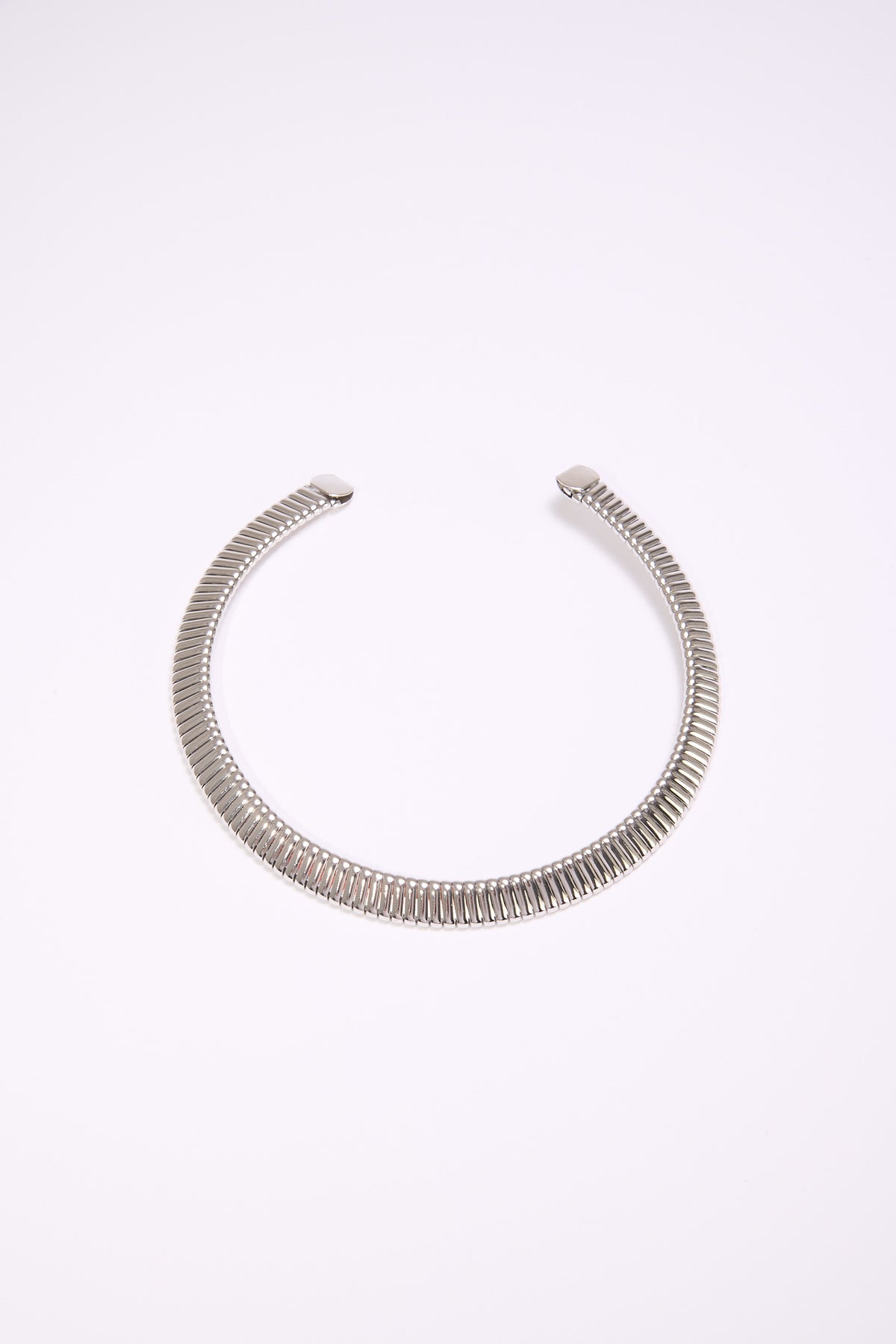 Collana donna girocollo rigida - Argento