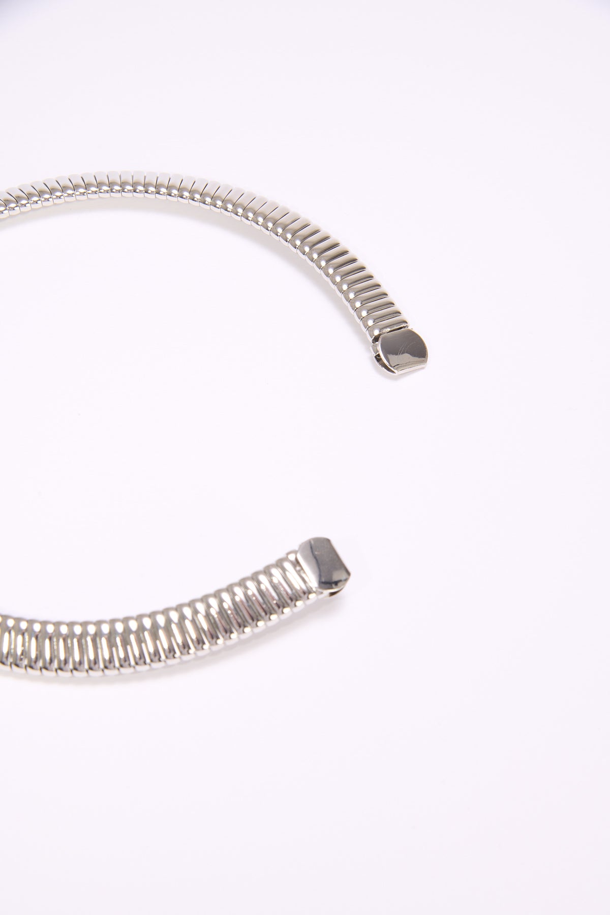 Collana donna girocollo rigida - Argento