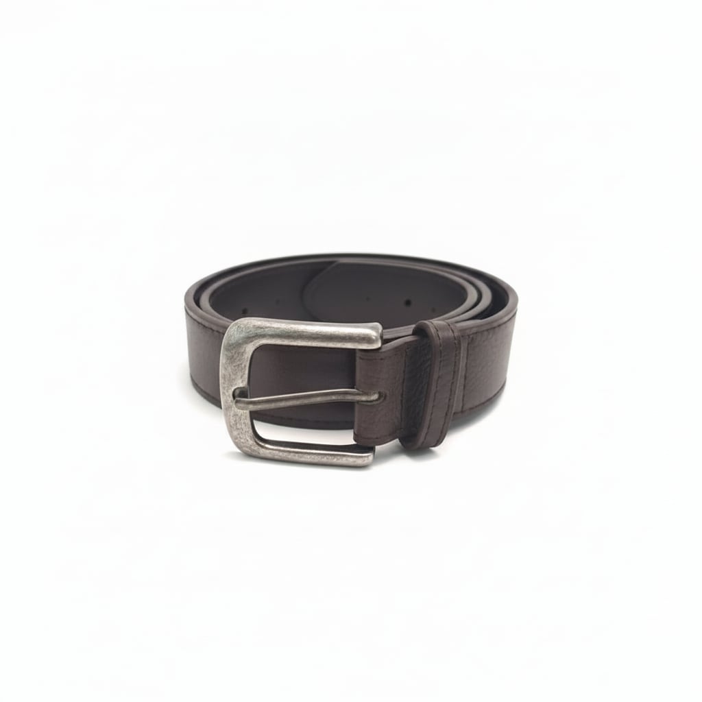 Cintura uomo basic - Moro