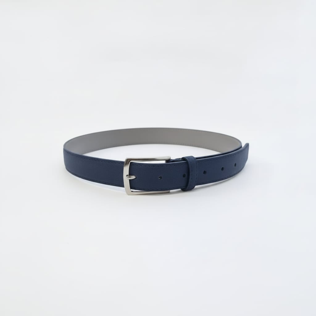 Cintura uomo fusto stampato - Blu