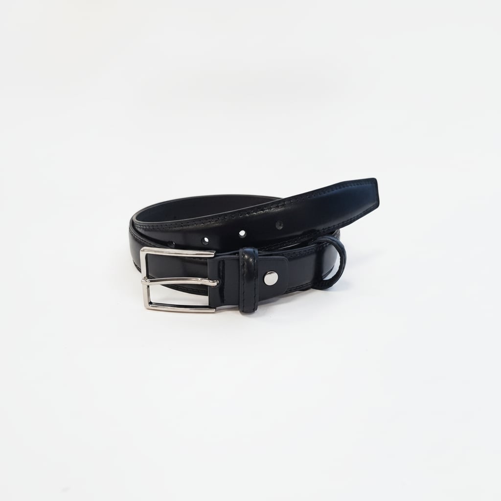 Cintura uomo fibbia smaltata - Nero