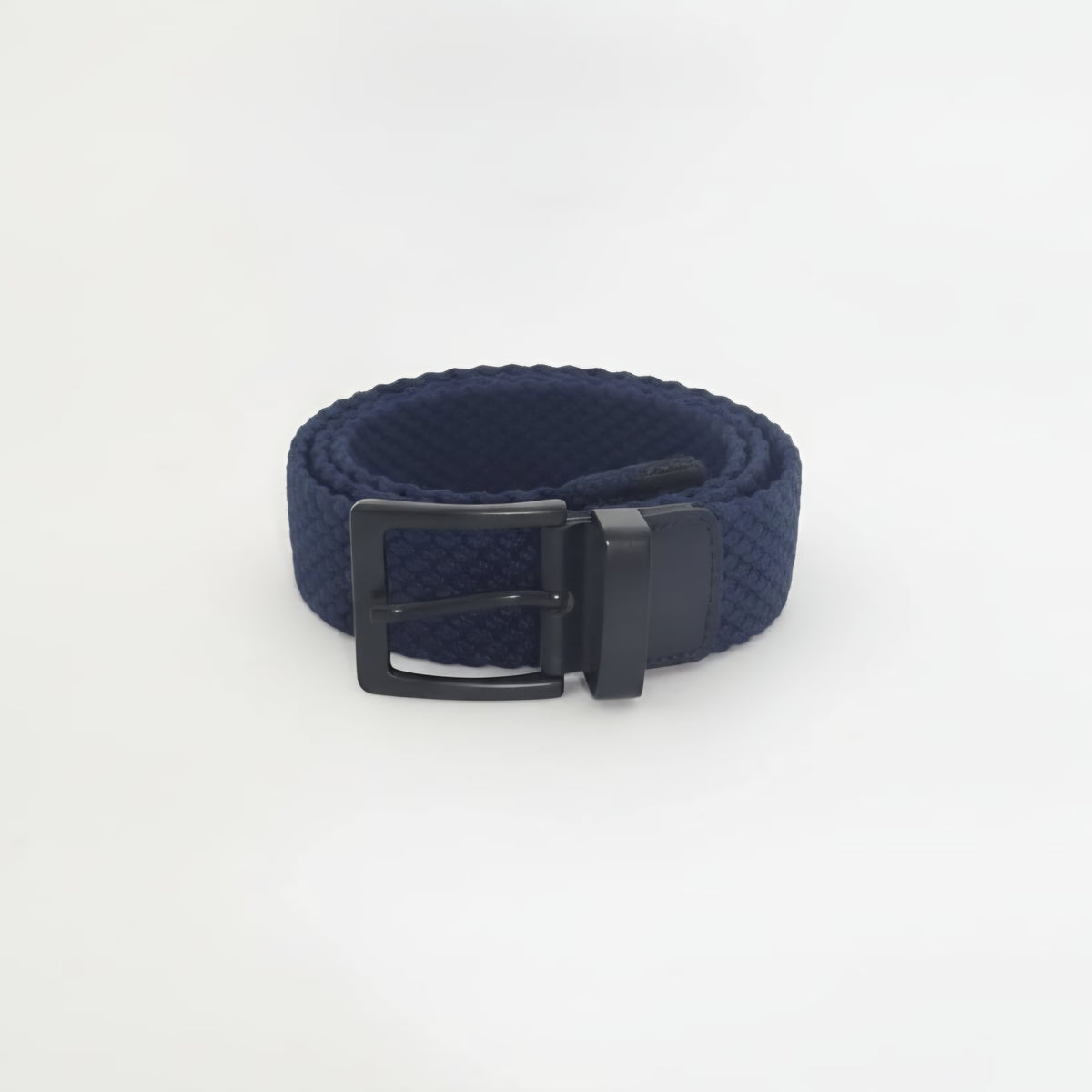 Cintura uomo elastica intrecciata - Blu