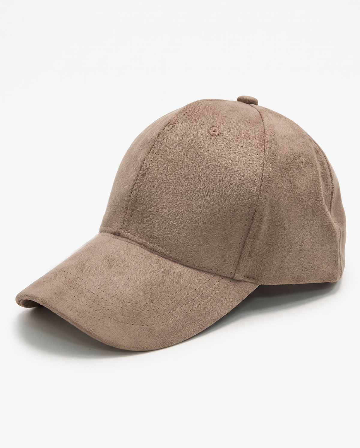 Cappello uomo baseball suede - Beige
