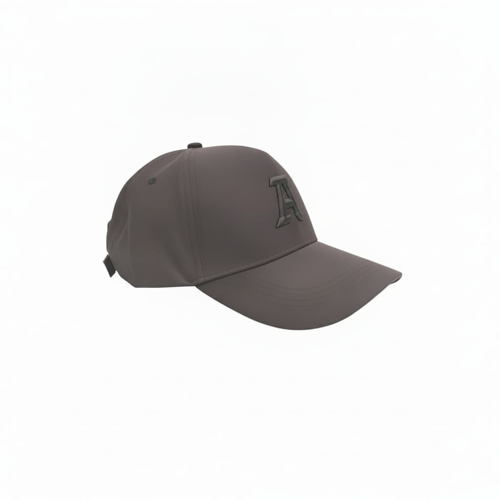 Cappello uomo baseball con iniziale rialzata - var 1