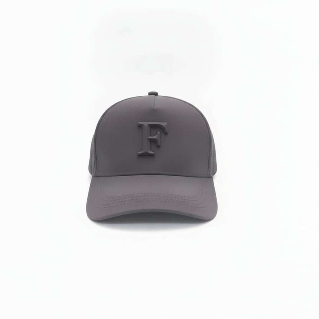 Cappello uomo baseball con iniziale rialzata - var 3