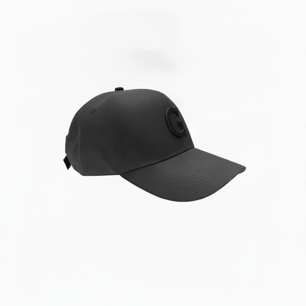 Cappello uomo baseball con iniziale rialzata - Var 4