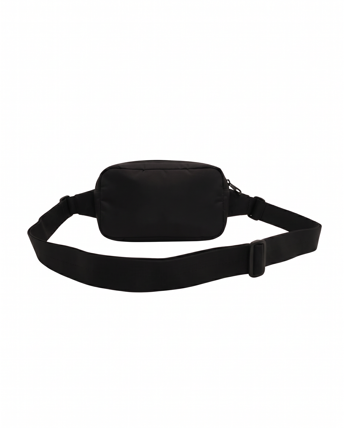 Mini marsupio uomo con zip - Nero
