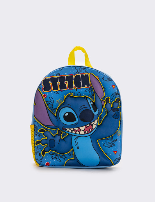 Zaino in 3d bambino stitch e minecraft - Blu