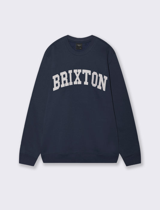 Felpa cappuccio con stampe a contrasto - Blu