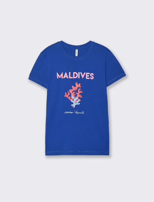 T-Shirt Mezza Manica con Stampa Frontale - Var 4